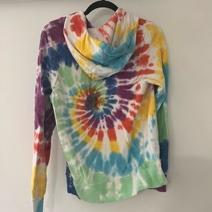 Tye Dye Peloton Spiritual Gangster Hoodie